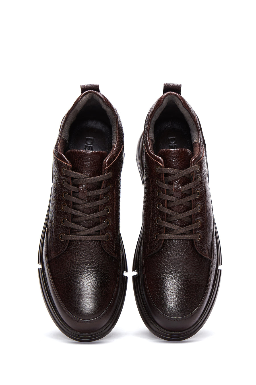 Men's Brown Leather Casual Sneaker