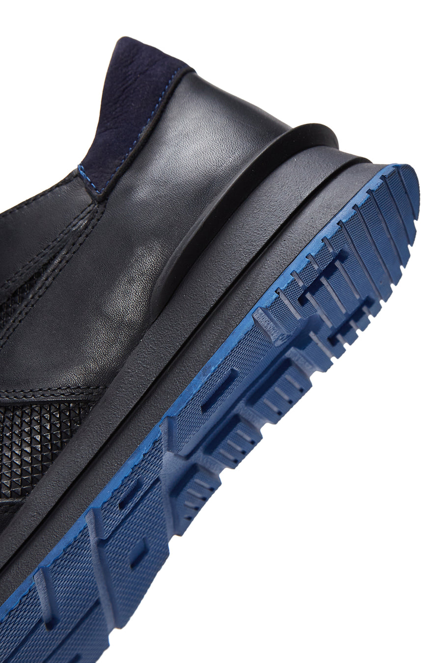 Erkek Siyah Deri Sneaker