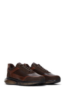 Men's Brown Leather Sneaker | Derimod