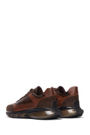 Men's Brown Leather Sneaker | Derimod