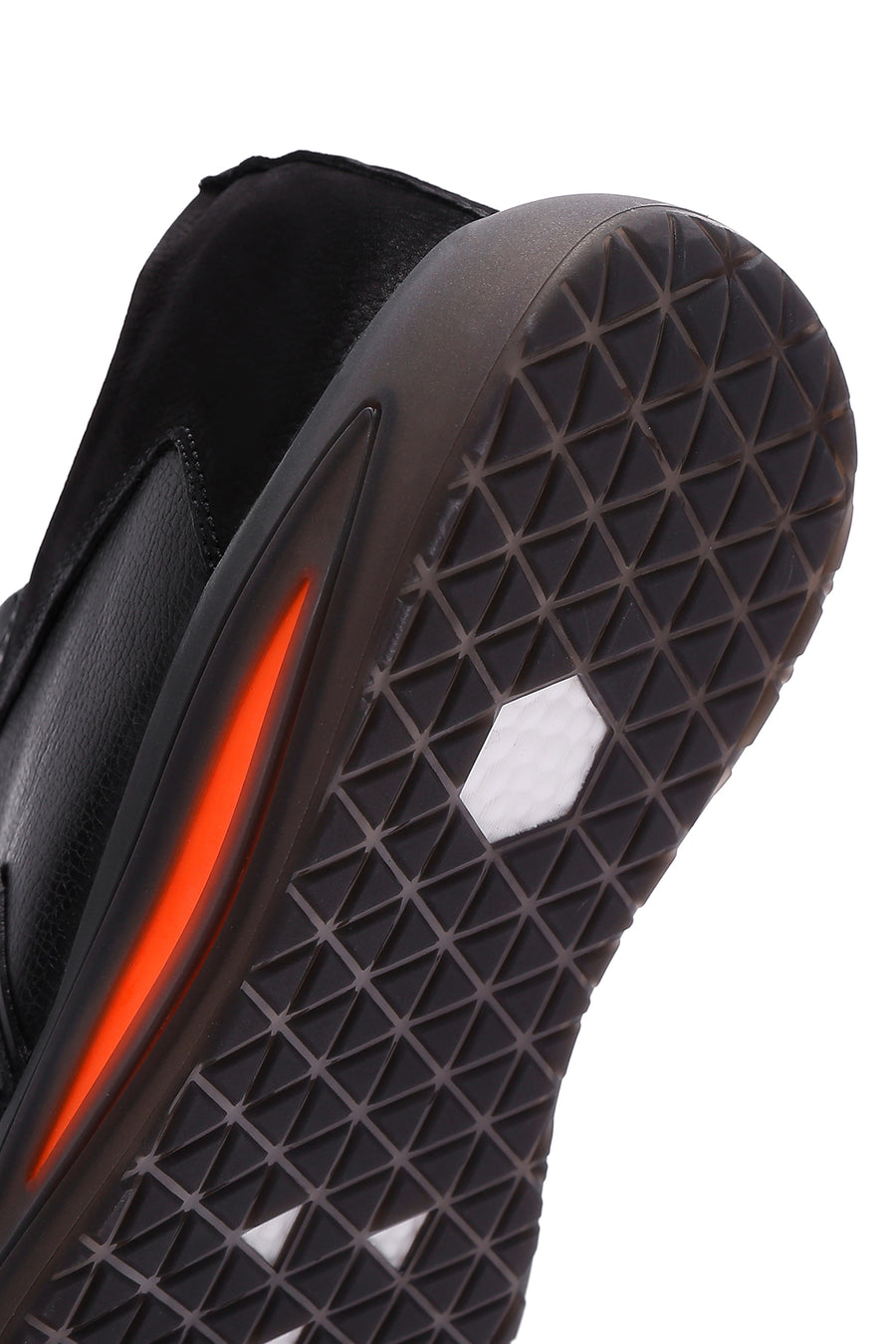 Men's Black Leather Sneaker