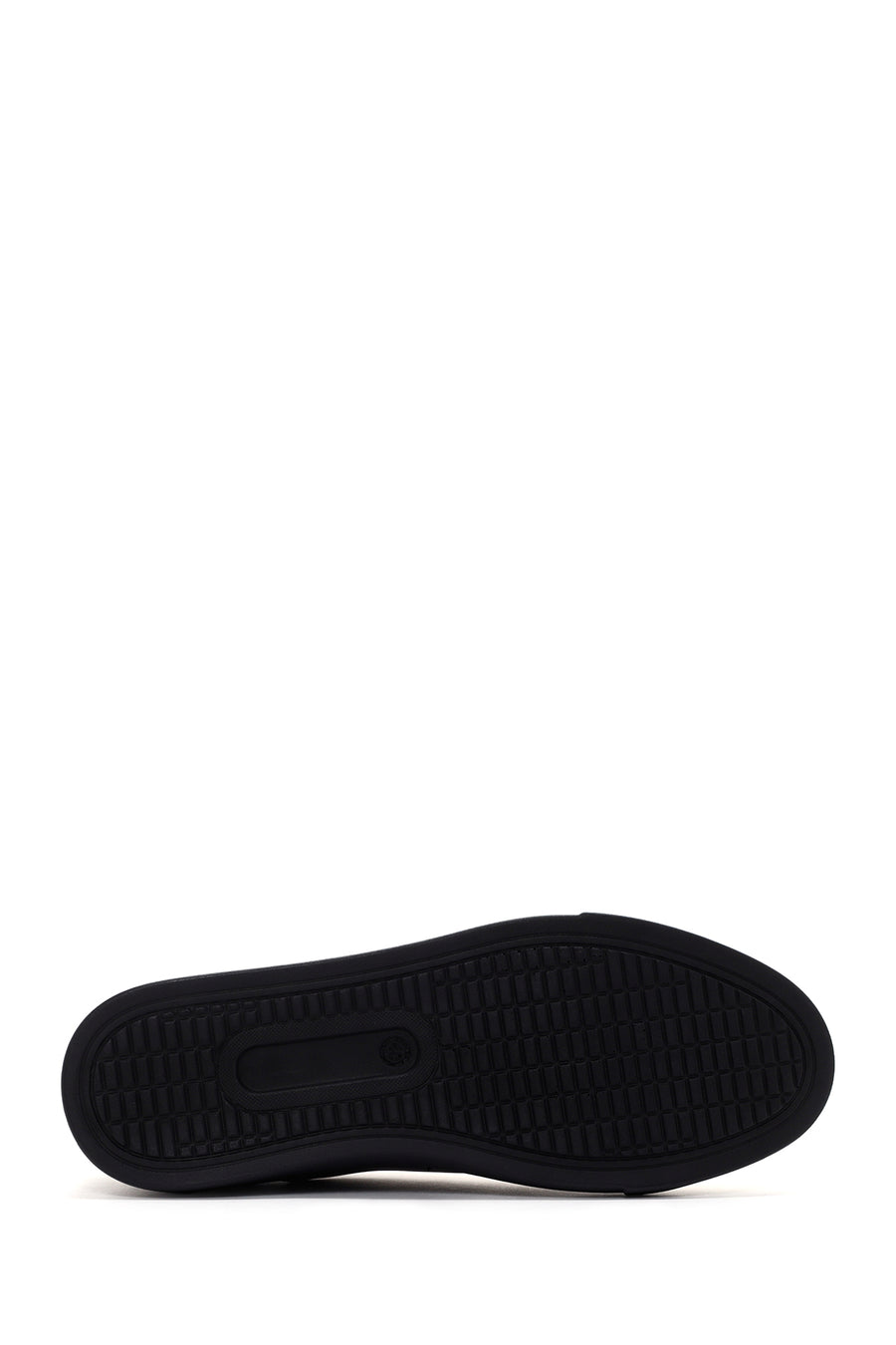 Men's Black Leather Sneaker