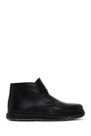 Men's Black Leather Boots | Derimod