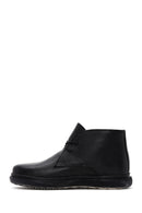 Men's Black Leather Boots | Derimod
