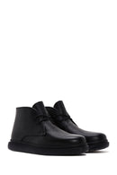 Men's Black Leather Boots | Derimod