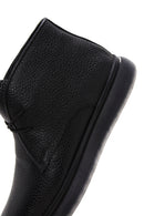 Men's Black Leather Boots | Derimod