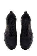 Erkek Siyah Kalın Tabanlı Casual Deri Ayakkabı | Derimod