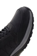 Erkek Siyah Kalın Tabanlı Casual Deri Ayakkabı | Derimod