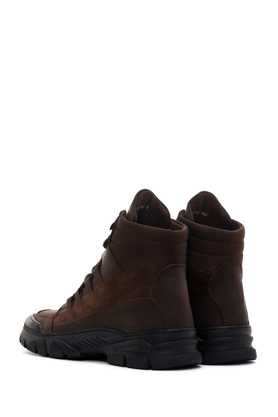 Men's Brown Leather Outdoor Boots