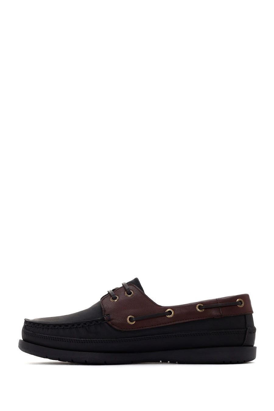 Men's Black Leather Casual Shoes