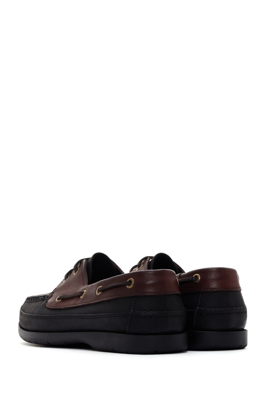 Men's Black Leather Casual Shoes