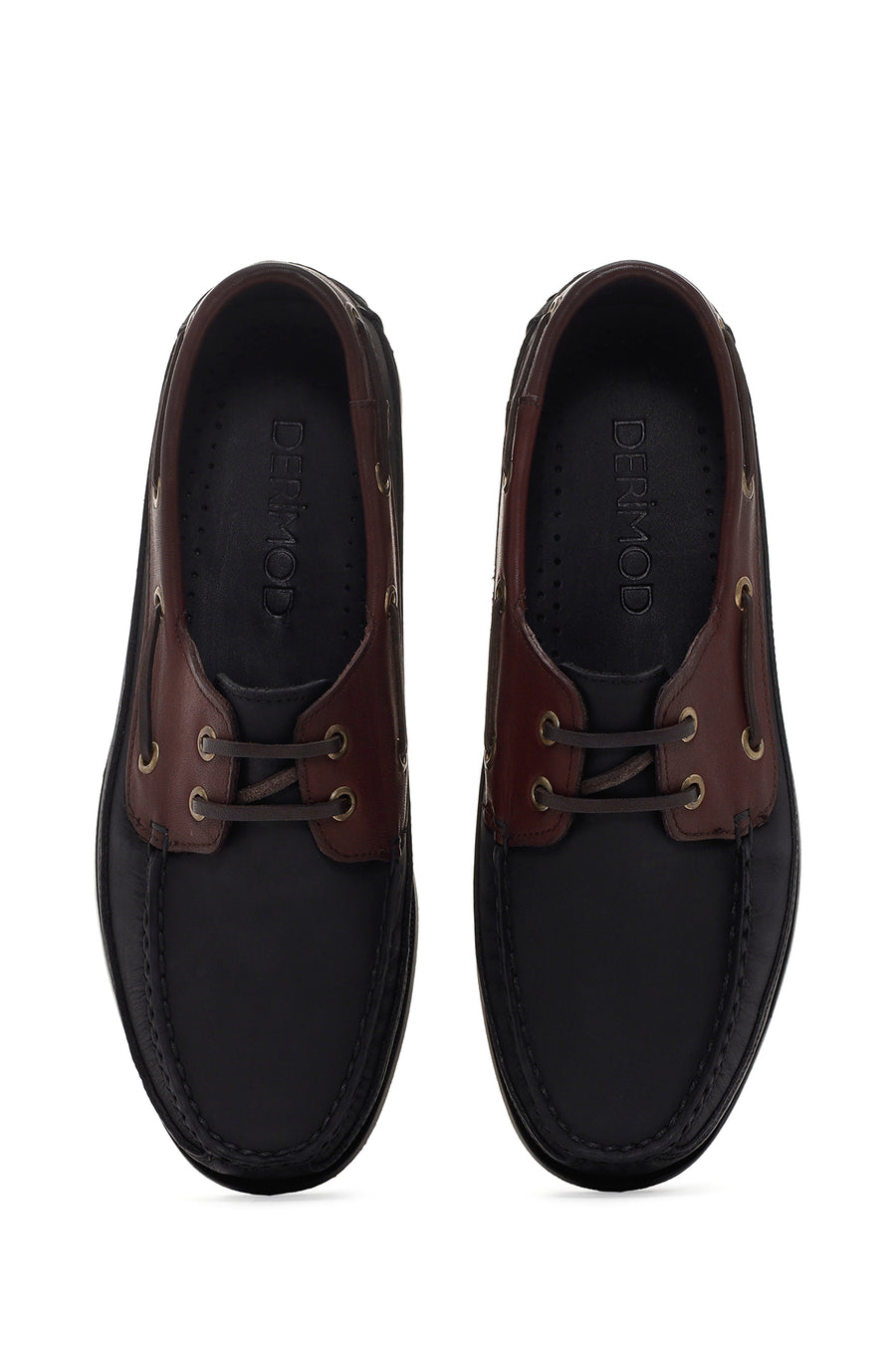 Men's Black Leather Casual Shoes