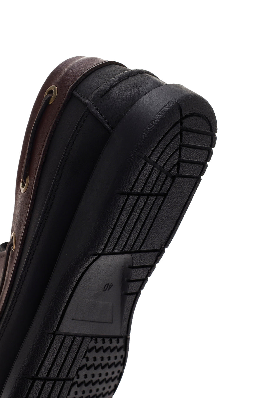 Men's Black Leather Casual Shoes