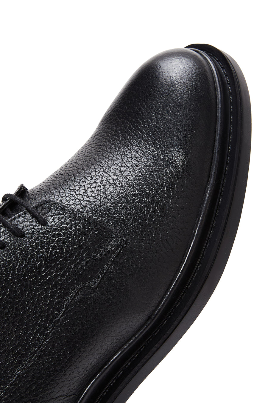 Men's Black Leather Casual Shoes