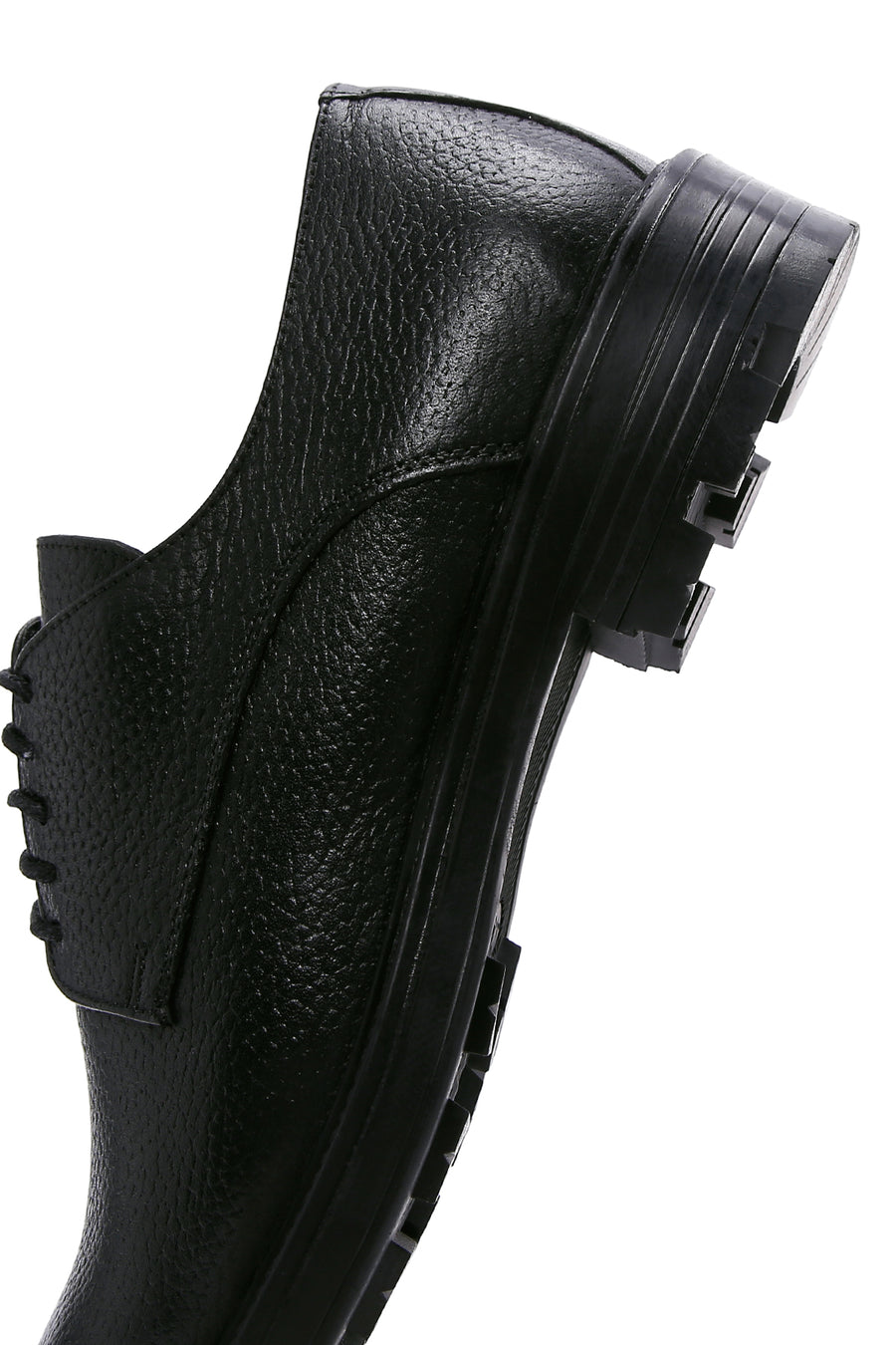 Men's Black Leather Casual Shoes