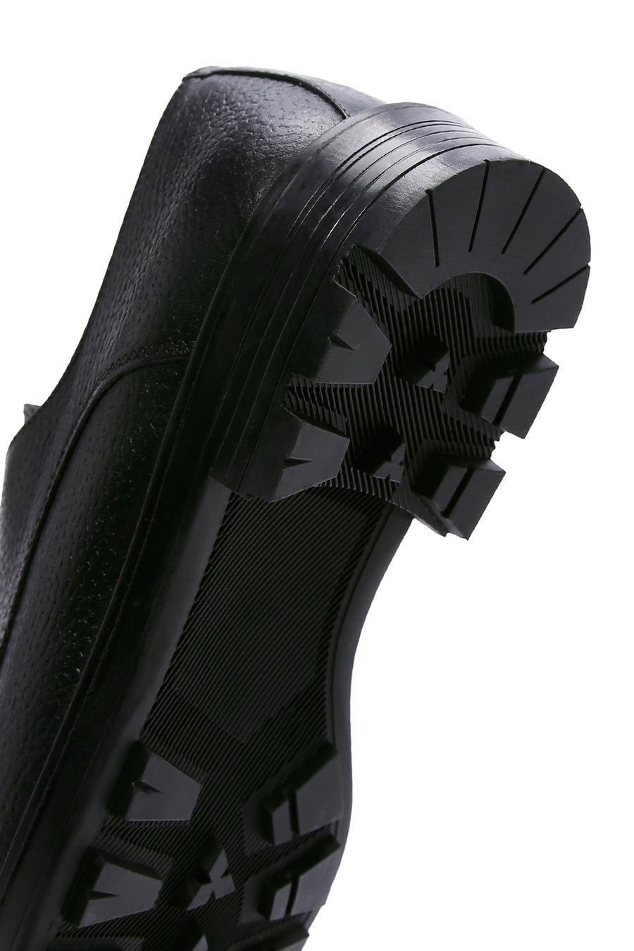 Men's Black Leather Casual Shoes
