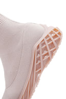 Women's Beige Thick Soled High Top Sneaker | Derimod