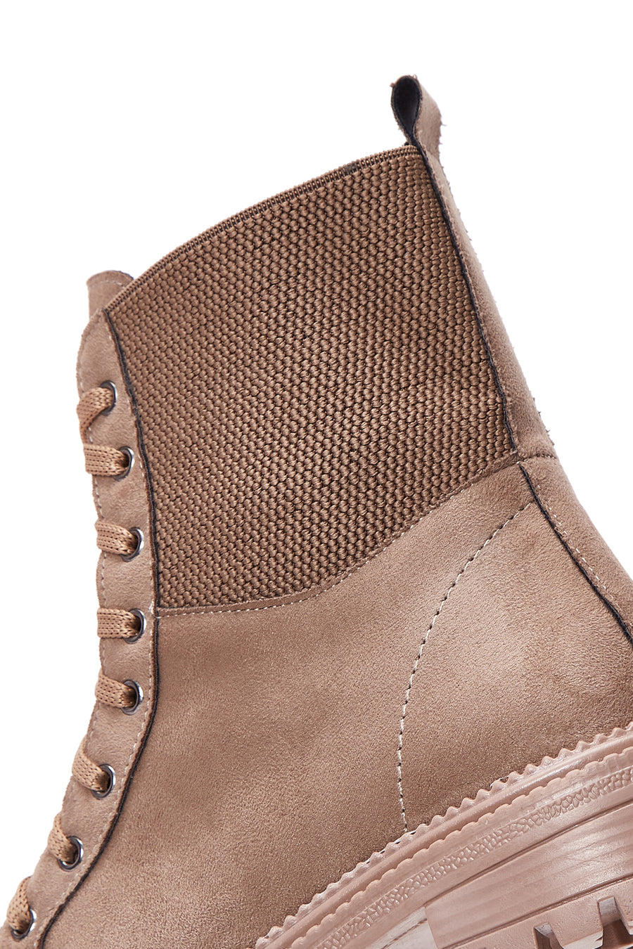 Women's Beige Suede Boots