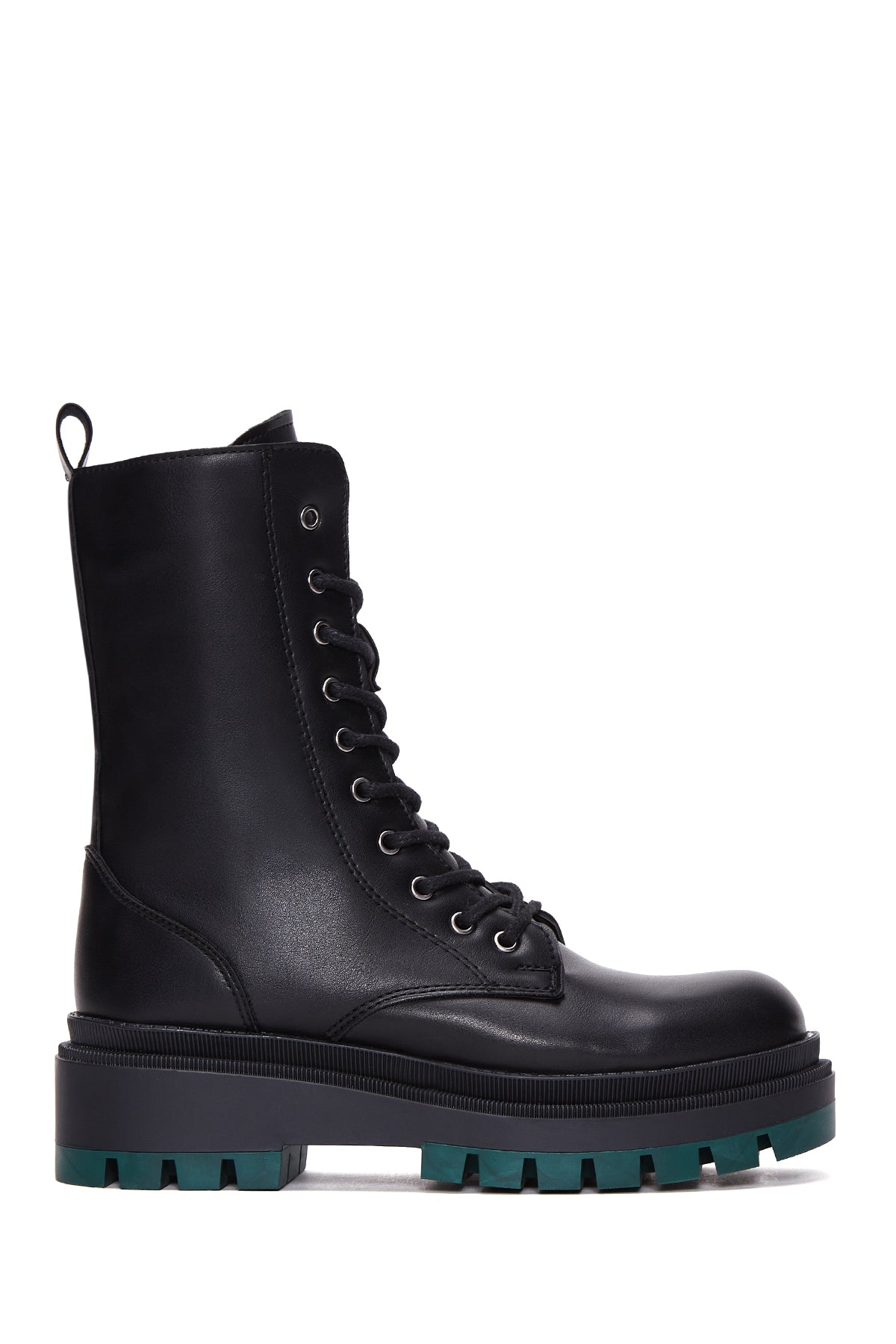 Kadın Siyah Kalın Tabanlı Postal Bot 23WFE200218 | Derimod