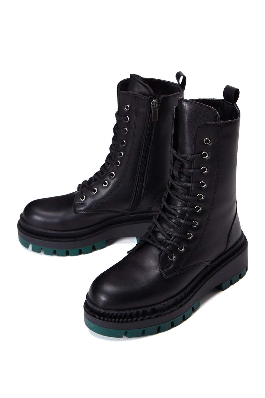 Women's Black Thick Soled Boots