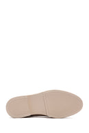 Women's Cream Zippered Boots | Derimod