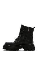 Women's Black Thick Soled Boots | Derimod