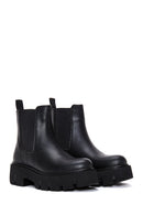 Women's Black Thick Soled Chelsea Boots | Derimod