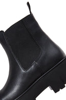 Women's Black Thick Soled Chelsea Boots | Derimod