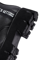 Kadın Siyah Fermuarlı Casual Postal Bot | Derimod