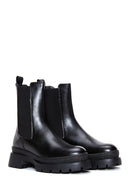 Women's Black Thick Soled Chelsea Boots | Derimod