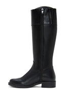 Women's Black Zippered Boots | Derimod