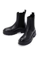 Women's Black Thick Soled Chelsea Boots | Derimod