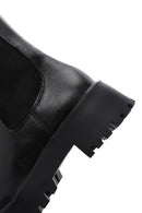 Women's Black Thick Soled Chelsea Boots | Derimod