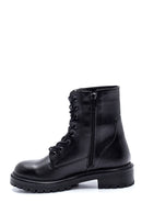 Kadın Siyah Fermuarlı Postal Bot | Derimod