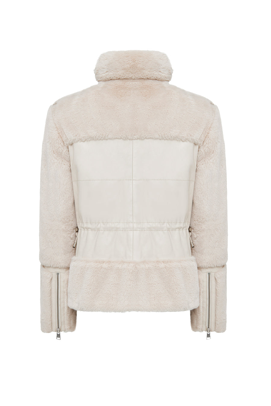 Sevilla Women's Beige Teddy Coat
