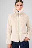 Sevilla Kadın Bej Teddy Mont | Derimod