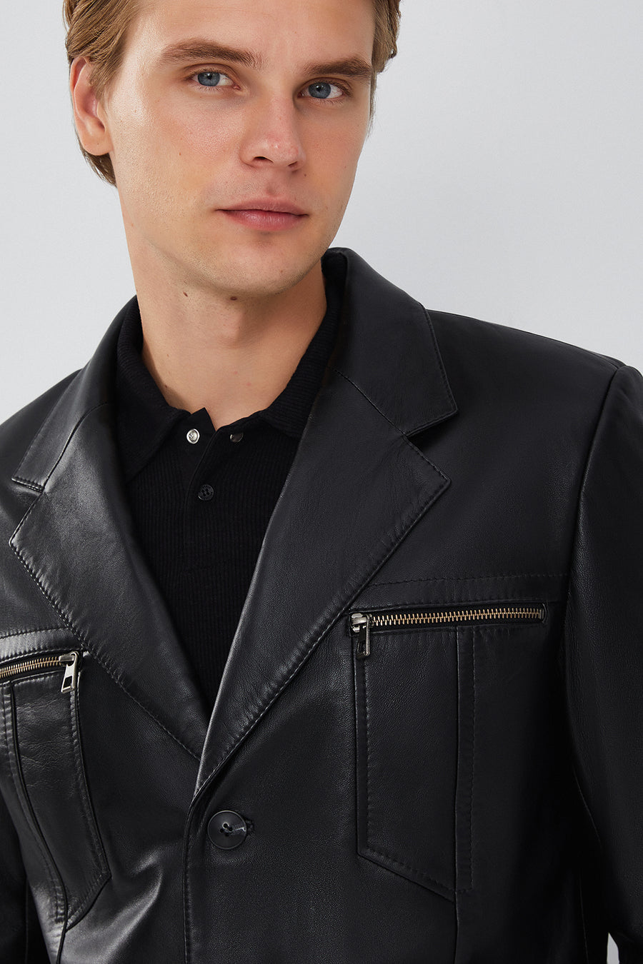 Bernard Men's Leather Jacket