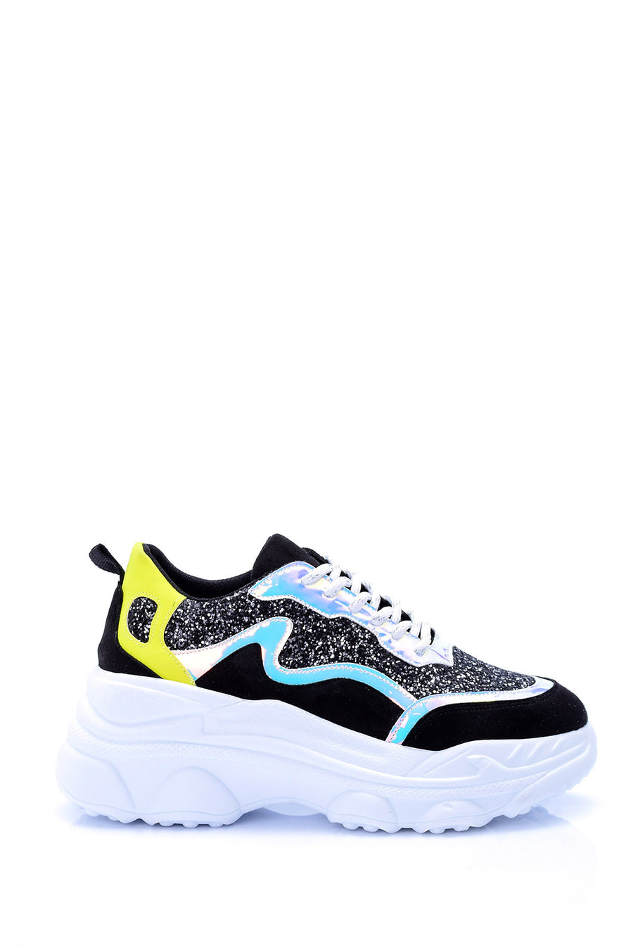 Women's High-Sole Sneaker 19SFE123614 | Derimod