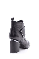 Women's Heeled Leather Boots | Derimod