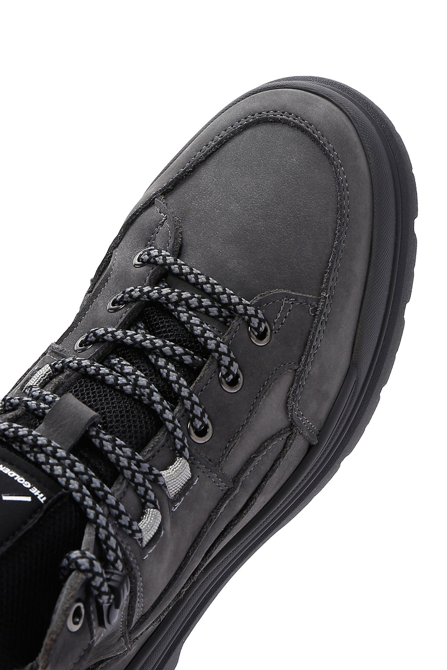Men's Gray Nubuck Leather Casual Boots