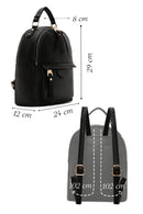 Women's Black Backpack | Derimod