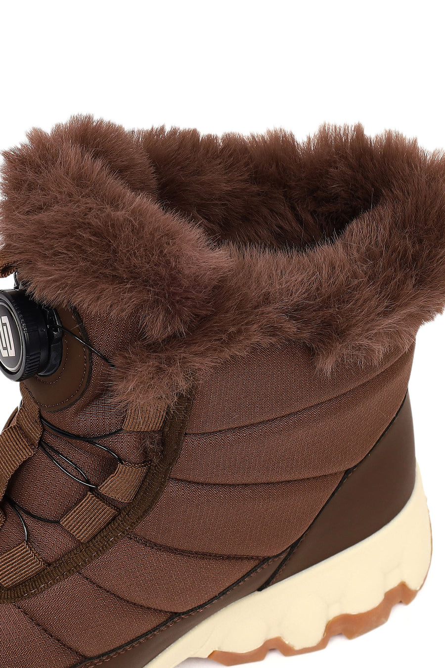 Derimod Dry Woman Brown Lace-up Thick-soled Outdoor Boots