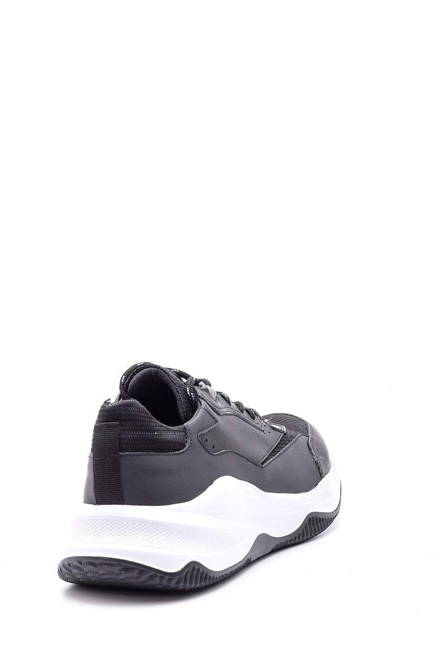 Men's High-Sole Leather Sneaker