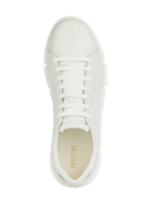 Geox Men's White Adacter Lace-Up Leather Casual Shoes | Derimod