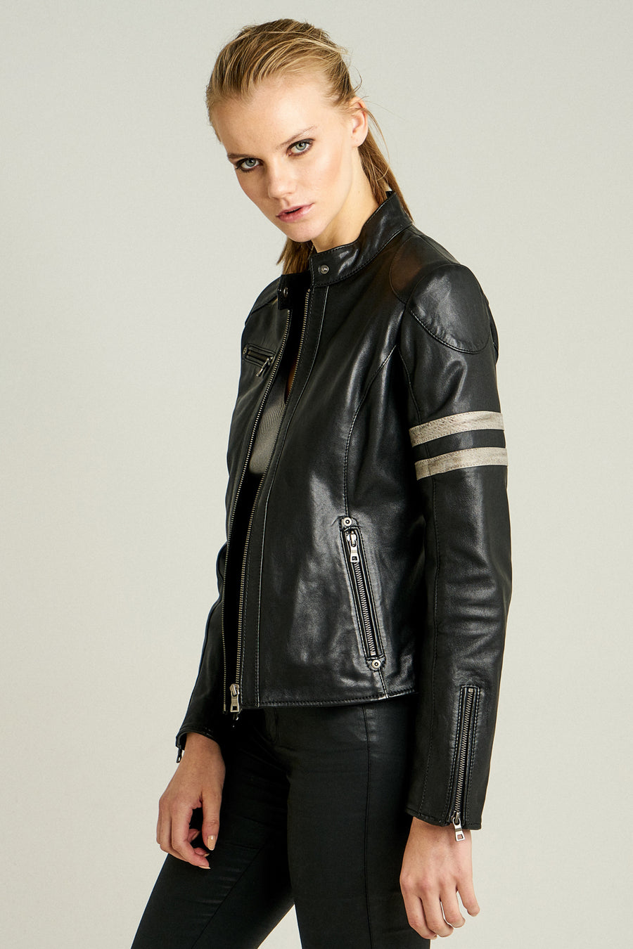 Stop Women's Leather Jacket