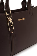 Woman Brown Long-Strap Classic Shoulder Bag | Derimod