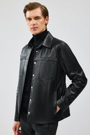 Enzo Men's Black Coat | Derimod