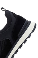 Men's Black Lace-up Leather Sneaker | Derimod