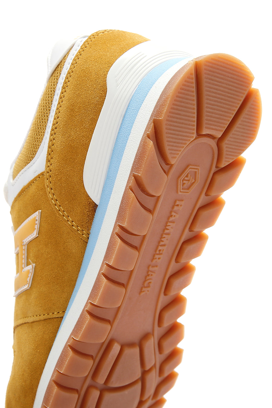 Hammer Jack Men's Yellow Suede Leather Colombia M Sneaker