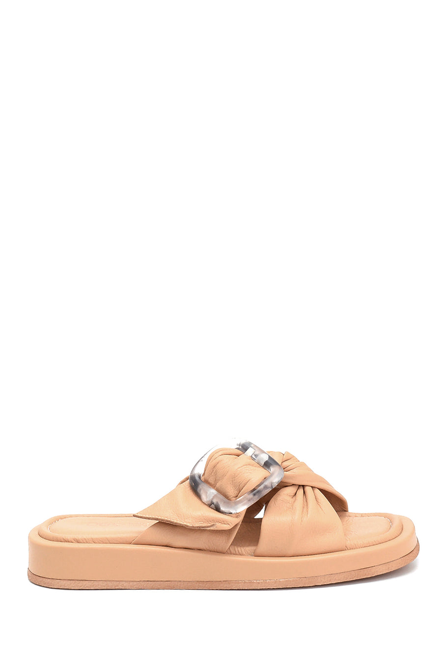 Women's Leather Slippers 21SFD300618 | Derimod